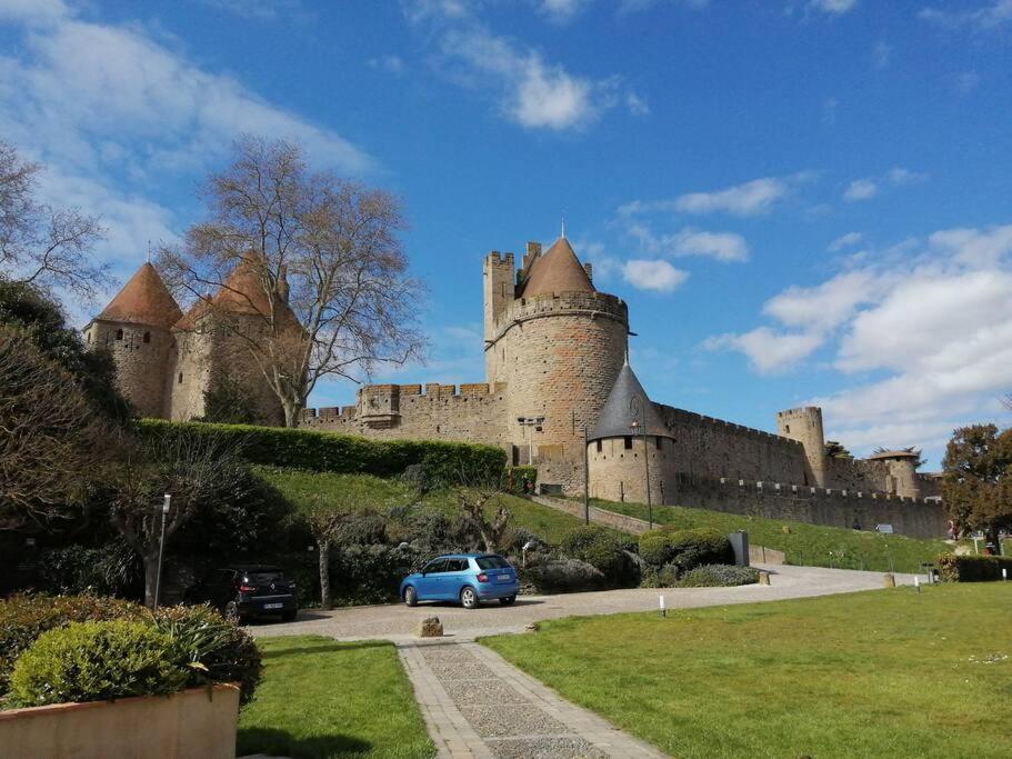 Olonzac Le Soleil D Eugenie Appartement Dans Residence Avec Piscine Commune Pres De Carcassonne מראה חיצוני תמונה